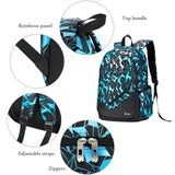 bunie School Backpack for Boys Large Bookbag Boys Backpacks Elementary Middle High School Bags Kids Cool Back Pack Children 7 8 9 10 11 12 13 14 15 16 Years Old (Blue)