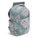 Vera Bradley Women's Performance Twill Travel Backpack Travel Bag, Tiger Lily Blue Oar, One Size