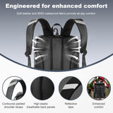 BIAOTN Youth Adult Baseball Bag, Large Sports Tball Backpack for Kids Boys and Girls, Multi-Functional Equipment Bags for Baseball, Softball, Tee Ball, Gym, Travel, Hunting (Black+Camouglage)