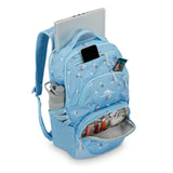 High Sierra Swoop SG Backpack, Travel or Work Laptop Bookbag with Drop Protection Pocket, and Tablet Sleeve, One Size, Floral/Blue