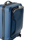 Eagle Creek Tarmac 4-Wheel 26" Luggage - Durable Rolling Suitcase for Secure Storage - Smooth Spinning Wheels - Telescoping Handle - Locking Zippers - Front Quick-Access Pocket - Blue Jay