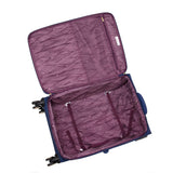It Luggage Glimmering 32" Softside Checked 8 Wheel Expandable Spinner, Ocean Cavern