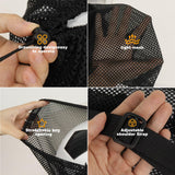 Mordx1pcs Basketball Bag 15 * 20 inch Sports Single Ball Bag Drawstring Mesh Backpack, for Carrying Soccer Volleyball Baseball football Carrier Single Outdoor Sports Equipment