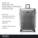 TUMI - Tegra-Lite 4 Wheel Luggage - Highly Durable Suitcase, Flexible Shell, Sleek and Lightweight Men's and Women's Expandable Rolling Bag - Extended Trip, T-Graphite