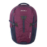 Eddie Bauer Adventurer Backpack with Organization Compartments and Hydration/Laptop Compatible Sleeve, Women's Adventurer - Dark Plum, 30L