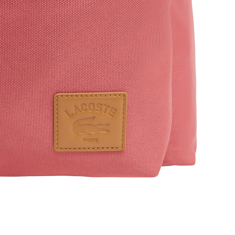 Lacoste Unisex Casual Croc Backpack, Dusty Cedar, One Size