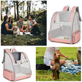 Texsens Innovative Traveler Bubble Backpack Pet Carriers for Cats and Dogs