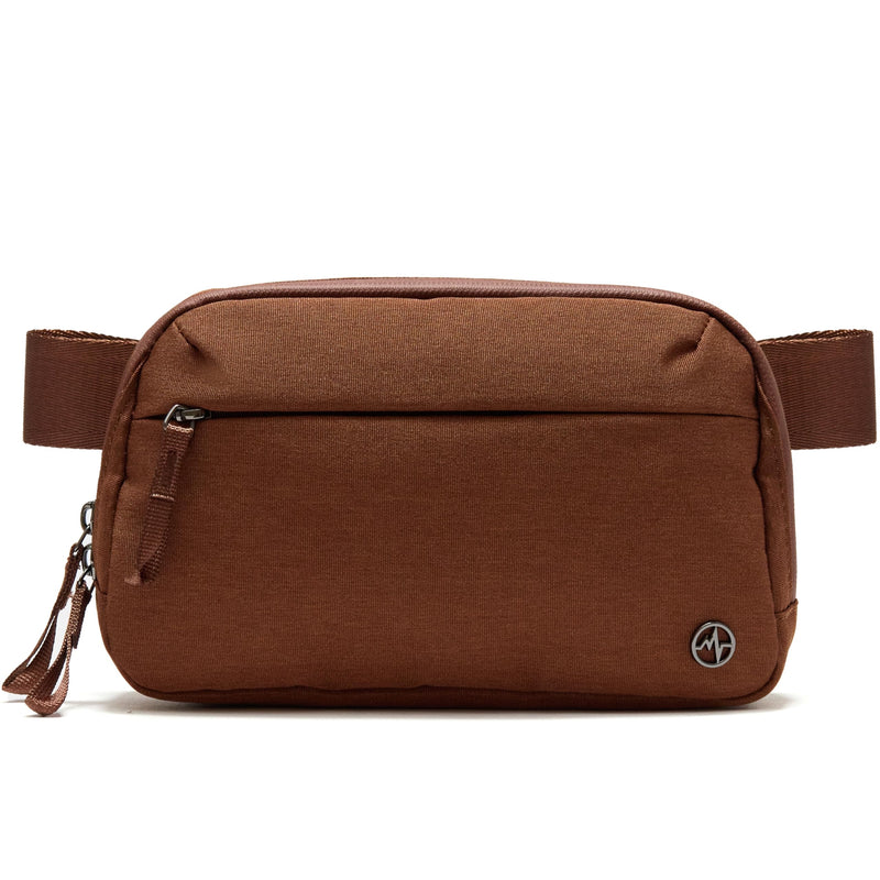 Pander Crossbody Sling Bag for Travel, Outdoor, and Everyday Use – Adjustable Strap, Lightweight Shoulder Bag, Saddle Brown