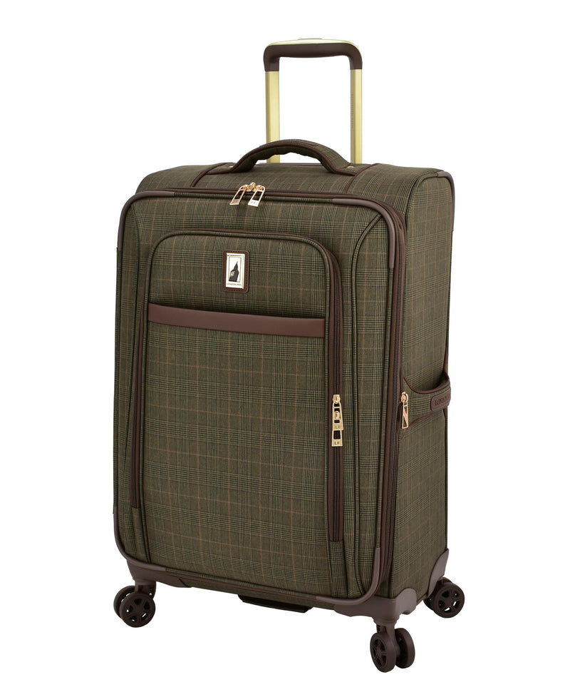 London Fog Brentwood IV 25" Expandable Spinner, Sedona Bronze