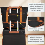Cobens Luggage Sets 5 Piece with Spinner Wheels, Lightweight Hardshell Suitcases Set with Lock for Men and Women, Carry on Luggage Travel Set with Durable ABS Hard Case