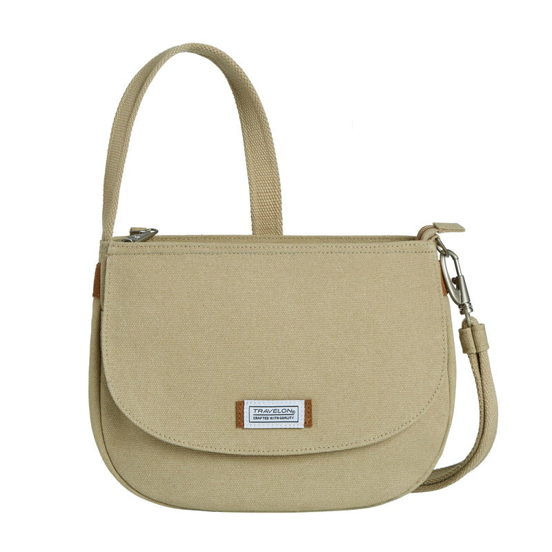 Travelon Anti-Theft Heritage Saddle Crossbody