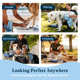 FlyDog The Rover Pet Travel Bag - 11 Piece Dog Grooming Kit with Shampoo, Conditioner, Paw Cream, Toothpaste & Toothbrush, and More, Dog Camping Essentials for Hiking and Outdoor Adventures