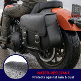 Nomad Universal Motorcycle Saddlebags – Large Quick-Easy Throw Over Bags for Cruiser, Chopper, Touring – Heavy Duty saddle bags, Waterproof, Secure Lock, Durable Storage Side Bags for Bikers