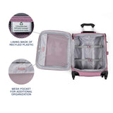 Travelpro Maxlite 5 Softside Expandable Luggage with 4 Spinner Wheels, Lightweight Suitcase, Men and Women, International, Orchid Pink Purple, Carry-on 19-Inch
