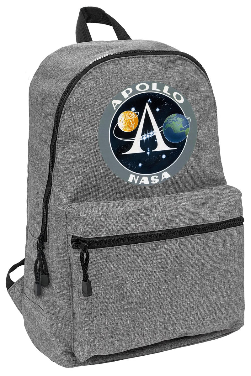 LOGOVISION Nasa Apollo Space Program Patch Lightweight Backpack for Work School Daily Use Packable for Travel