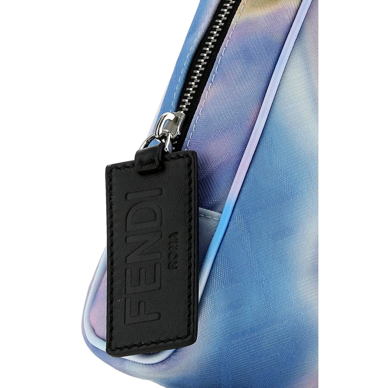 FENDI FF Motif Multicolor Printed Canvas Medium Travel Beauty Case