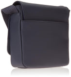 Lacoste Men's Classic Flap Crossover Crossbody Bag, Midnight Blue, One Size