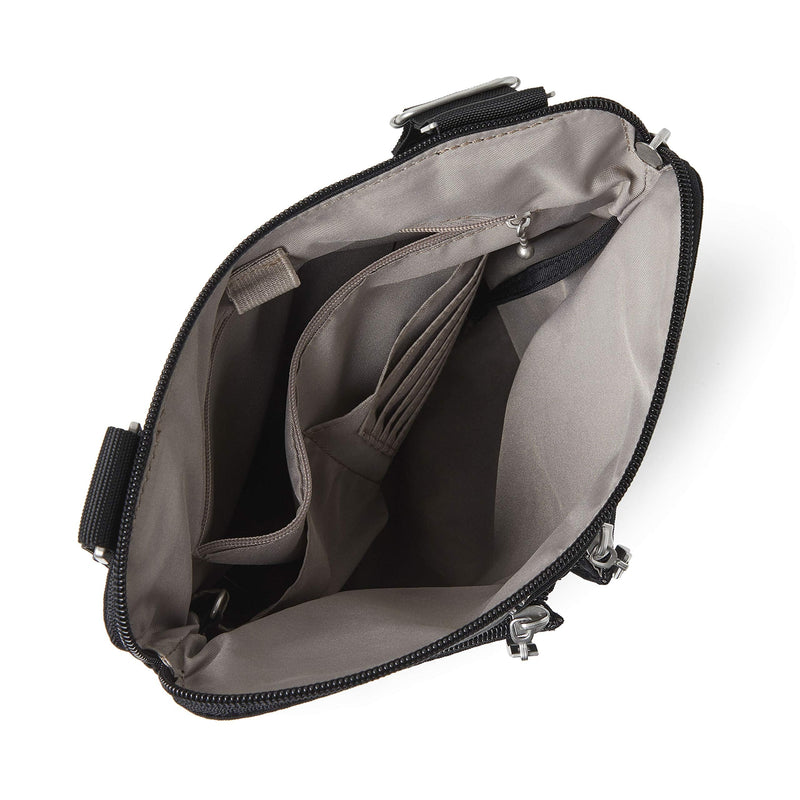 Baggallini Women's Horizon Crossbody, Black