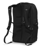 THE NORTH FACE Women's Jester Luxe Everyday Laptop Backpack, TNF Black/Burnt Coral Metallic, One Size