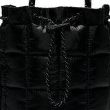 Nike Sportswear Puffle Tiny Tote, Black/Iron Grey/Black