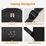 LOVEVOOK Mini Backpack Purse for Women, Small Puffer Lightweight Backpack, Casual Daily Daypack Purse for Women, Cute bag with Anti-theft Pocket for Travel-Black