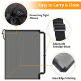 Extra Large Sports Ball Bag, Heavy Duty Breathable Mesh Storage Bag, 40" x 30" Hold 10-12 Soccer Basketball Volleyball Football, Adjustable Shoulder Strap, Ideal for Coaches, Team, Swimming Gear