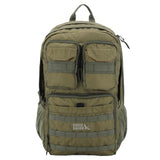 Eddie Bauer Cargo Tactical Backpack | Adventure | Heavy Duty | Outdoor | Water Resistant | 600D Polyester - Grey Moss