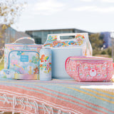 Igloo 90s Retro Collection Square Lunch Box Cooler with Front Pocket and Adjustable Strap,Insulated Leakproof Lunch Cooler Bag, Reusable Lunch Tote