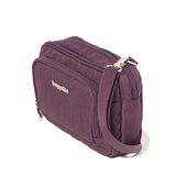 Baggallini Trifecta RFID Wallet Crossbody - 8"x6" Crossbody Bag for Women Convertible Fanny Pack Belt Bag