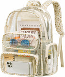BTOOP Clear Backpack Heavy Duty Transparent Backpack 17