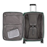Samsonite Carry-On Soft-Sided Expandable 21-Inch Element Suitcase: Airline Approved for Most Major Airlines, Durable, 360° Spinner Wheels, Adjustable Handle, 2 Front & Side Pocket- Bistro Green