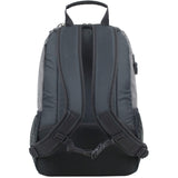 Eastsport Travel Skateboard Backpack Double Strap Laptop Bag Multi-Sport Design for Men and Women, Graystone Chambray