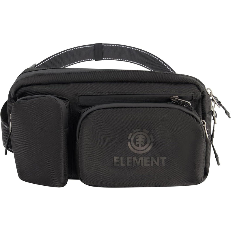 Element Posse Hip Pack, Fanny Pack Crossbody Belt Bag for Men and Women, Black