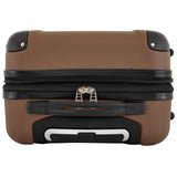 Travelers Club Chicago Hardside Expandable Spinner Luggage, Rum Caramel, 22" Carry-On
