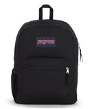 JanSport Cross Town Backpack 17" x 12.5" x 6" - Simple Bag for Everyone with 1 Main Compartment, Front Utility Pocket - Premium Class Accessories - Black