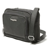 Baggallini Trifecta RFID Wallet Crossbody - 8"x6" Crossbody Bag for Women Convertible Fanny Pack Belt Bag