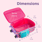 Stephen Joseph Kids Classic Rolling Luggage, Kids Luggage, Toddler Rolling Travel Carry On, Kids Suitcase with wheels,