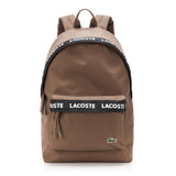 Lacoste Men's Neocroc Backpack, Tape Brown/Opium Black, Large