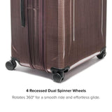 TUMI - Tegra-Lite 4 Wheel Luggage - Highly Durable Suitcase, Flexible Shell, Sleek and Lightweight Men's and Women's Expandable Rolling Bag - Extended Trip, Blush