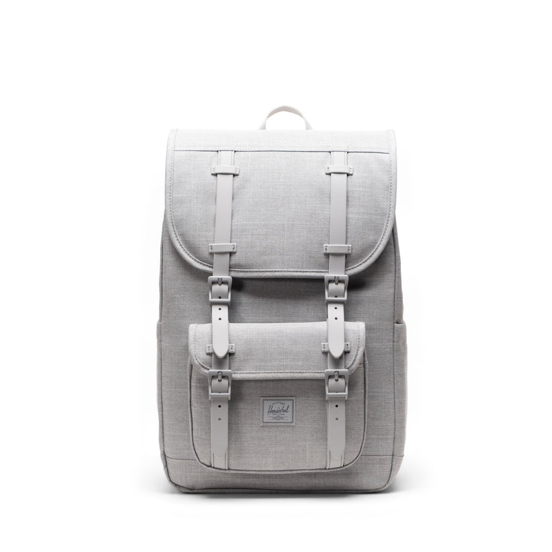 Herschel Supply Co. Herschel Little America Mid Backpack, Grey Crosshatch (Limited Edition), Mid-Volume - 21L