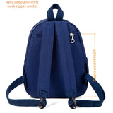 AOTIAN Mini Lightweight 11.8 Inch Backpack Durable Travel Hiking Women and Girls Small Daypack, 7 Liters Blue