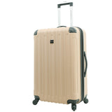 Travelers Club Midtown Hardside 4-Piece Luggage Travel Set, Tan