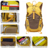 Small Hiking Backpack, 20L Lightweight Travel Backpacks For Men Women, Water Resistant Outdoor Day Pack, Ultralight Camping Daypack Backpacks, Durable Hiking Backpack Fit For Camping.(With Rain-cover)