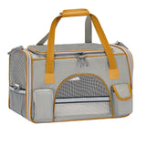 18x11x11 Inches Cat Carrier– Fits Pets Up to 16 lbs, Anti-Collapse Design, Multiple Storage Pockets, Cat Carrier Soft Ideal for Medium Cats, Puppy, Rabbits and Other Small Animals