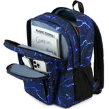 abshoo Teen Girls Solid Color Backpack For School Boys Water Resistant School Bag (Lightning Navy)