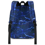 abshoo Teen Girls Solid Color Backpack For School Boys Water Resistant School Bag (Lightning Navy)