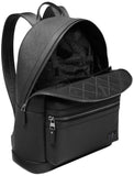 Michael Kors Men's Edison Dome Backpack, Black, One Size