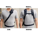 Professional Camera Backpack DSLR Photo Bag with Comfort Strap Design , Laptop , Tripod Holder , Lens and Accessory Storage for Canon EOS Rebel T5 , T5i , T6i and More Full-Sized Digital SLR Cameras