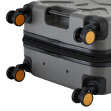 Wrangler ATG Outland Expandable Hardside Luggage, Gull Gray, 22" Carry-On