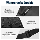 OSOCE Messenger Bag, Crossbody Bag Shoulder Bag for Men Water Resistant Man Bag Man Purse for Business Office, L